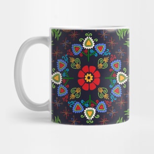 Hungarian embroidery pattern Mug